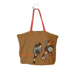 Vera Bradley Flower Shower pattern tote bag